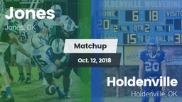 Matchup: Jones  vs. Holdenville  2018