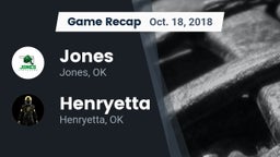 Recap: Jones  vs. Henryetta  2018