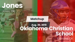 Matchup: Jones  vs. Oklahoma Christian School 2019