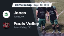 Recap: Jones  vs. Pauls Valley  2019