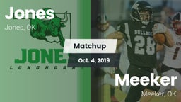 Matchup: Jones  vs. Meeker  2019