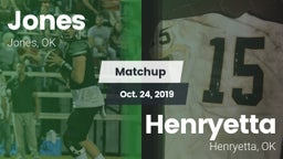 Matchup: Jones  vs. Henryetta  2019