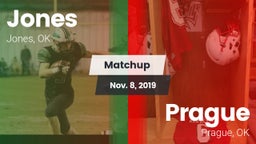 Matchup: Jones  vs. Prague  2019