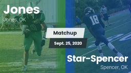 Matchup: Jones  vs. Star-Spencer  2020
