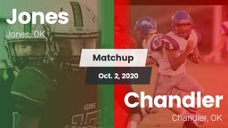 Matchup: Jones  vs. Chandler  2020