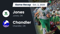 Recap: Jones  vs. Chandler  2020
