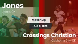 Matchup: Jones  vs. Crossings Christian  2020