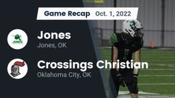 Recap: Jones  vs. Crossings Christian  2022