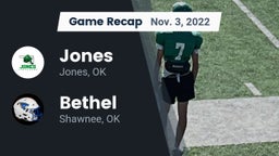 Recap: Jones  vs. Bethel  2022