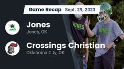 Recap: Jones  vs. Crossings Christian  2023