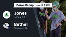 Recap: Jones  vs. Bethel  2023