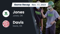 Recap: Jones  vs. Davis  2023