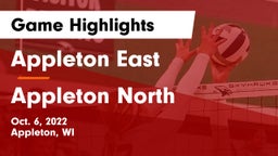 Appleton East  vs Appleton North  Game Highlights - Oct. 6, 2022