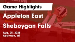 Appleton East  vs Sheboygan Falls  Game Highlights - Aug. 25, 2023