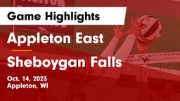 Appleton East  vs Sheboygan Falls Game Highlights - Oct. 14, 2023