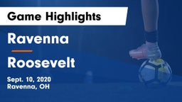 Ravenna  vs Roosevelt  Game Highlights - Sept. 10, 2020