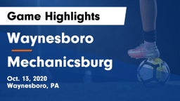 Waynesboro  vs Mechanicsburg  Game Highlights - Oct. 13, 2020