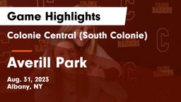 Colonie Central  (South Colonie) vs Averill Park  Game Highlights - Aug. 31, 2023