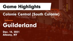 Colonie Central  (South Colonie) vs Guilderland  Game Highlights - Dec. 14, 2021