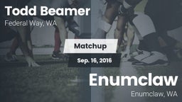 Matchup: Todd Beamer High vs. Enumclaw  2016