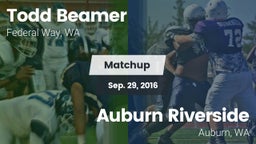 Matchup: Todd Beamer High vs. Auburn Riverside  2016