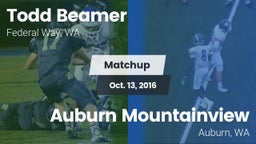 Matchup: Todd Beamer High vs. Auburn Mountainview  2016