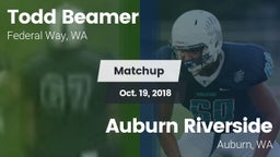 Matchup: Todd Beamer High vs. 	Auburn Riverside  2018