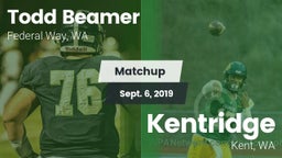 Matchup: Todd Beamer High vs. Kentridge  2019