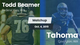 Matchup: Todd Beamer High vs. Tahoma  2019