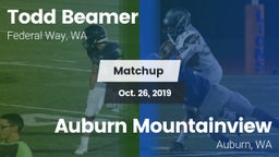 Matchup: Todd Beamer High vs. Auburn Mountainview  2019