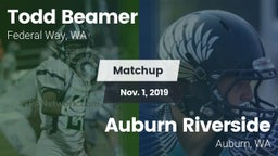 Matchup: Todd Beamer High vs. 	Auburn Riverside  2019