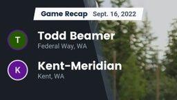 Recap: Todd Beamer  vs. Kent-Meridian   2022