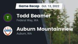 Recap: Todd Beamer  vs. Auburn Mountainview  2022