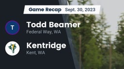Recap: Todd Beamer  vs. Kentridge  2023