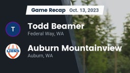 Recap: Todd Beamer  vs. Auburn Mountainview  2023