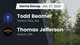 Recap: Todd Beamer  vs. Thomas Jefferson  2023