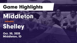 Middleton  vs Shelley  Game Highlights - Oct. 30, 2020