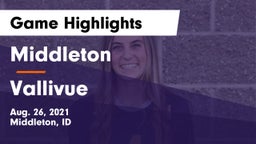 Middleton  vs Vallivue  Game Highlights - Aug. 26, 2021