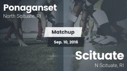 Matchup: Ponaganset High vs. Scituate 2016