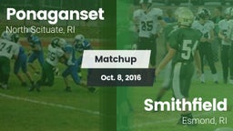 Matchup: Ponaganset High vs. Smithfield  2016