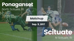 Matchup: Ponaganset High vs. Scituate 2017