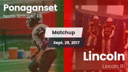 Matchup: Ponaganset High vs. Lincoln  2017