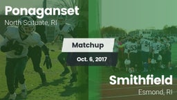 Matchup: Ponaganset High vs. Smithfield  2017