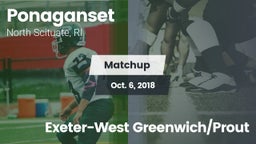 Matchup: Ponaganset High vs. Exeter-West Greenwich/Prout 2018