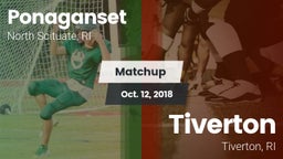 Matchup: Ponaganset High vs. Tiverton  2018