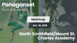 Matchup: Ponaganset High vs. North Smithfield/Mount St. Charles Academy 2018