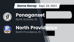 Recap: Ponaganset  vs. North Providence  2021