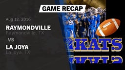 Recap: Raymondville  vs. La Joya  2016