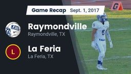 Recap: Raymondville  vs. La Feria  2017