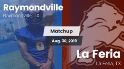 Matchup: Raymondville High vs. La Feria  2019